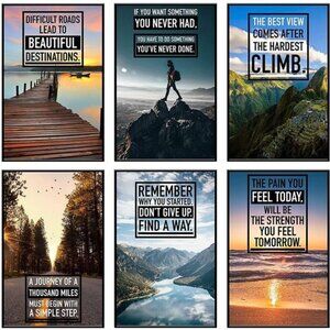 Inspirational Motivational Posters - Positive Affirmations, Uplifting Quotes